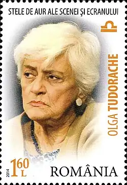 18 octombrie: Olga Tudorache, actriță română