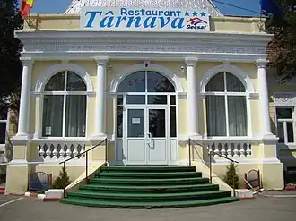 Fostul cazinou, în prezent „Restaurant Târnava” (clădire monument istoric)
