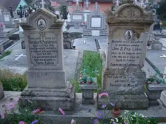 Monumente funerare ale soldaților căzuți pe frontul din Galiția