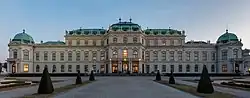 Palatul Belvedere (Viena), 1717-1723, de Johann Lukas von Hildebrandt