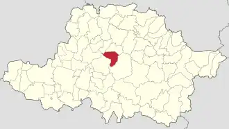 Poziția localității Pâncota