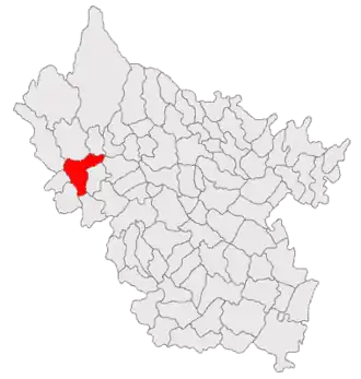 Poziția localității Pătârlagele