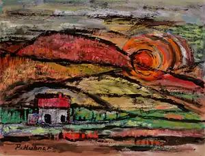Hübner, Peisaj (1957)