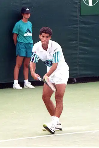 Pete Sampras  a câștigat șapte titluri la simplu masculin.