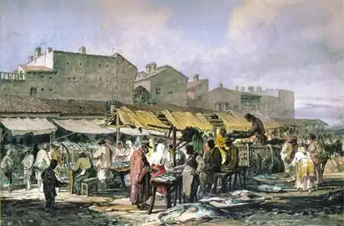 Piața de pește din București