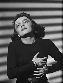 Edith Piaf, cântăreața franceză
