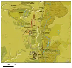 Armata suedeză sa mutat spre nord. Grupul Roos s-a distrus