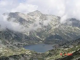 Lacul Popovo din Munții Pirin
