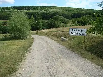 Intrarea în localitate