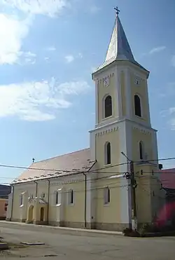 Fosta biserică evanghelică construită în anul 1884