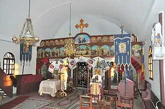 Interiorul bisericii