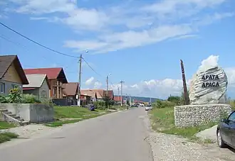 Intrarea în localitate