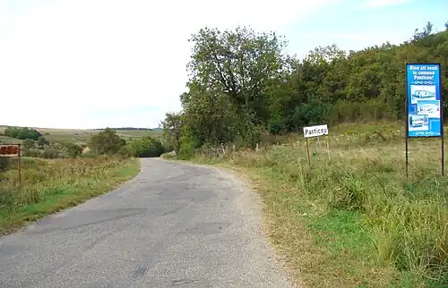 Intrarea în Panticeu