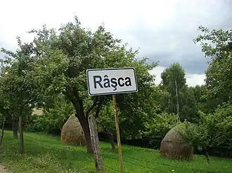 Intrarea în localitate