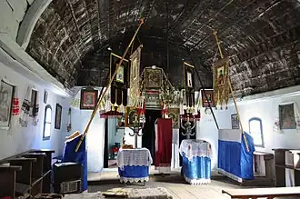 Biserica de lemn din Surduc (interior)