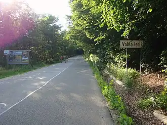 Intrarea în localitate