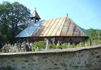 Biserica de lemn Adormirea Maicii Domnului din Curpen