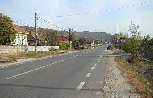 Intrarea în localitate