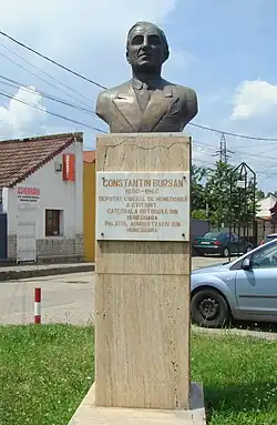 Bustul lui Constantin Bursan