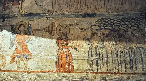 Detaliu frescă - pronaos