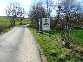 Intrarea pe teritoriul comunei Beica de Jos