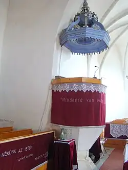 Biserica reformată (amvonul)