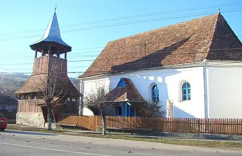 Biserica reformată din Trei Sate (fostul sat Hoteşti)