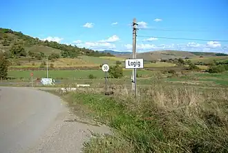 Intrarea în localitate