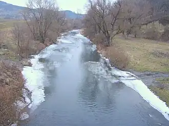 Râul Târnava Mică la Ghindari, judeţul Mureș