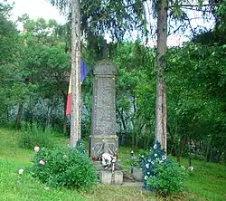 Monumentul eroilor din satul Teleac