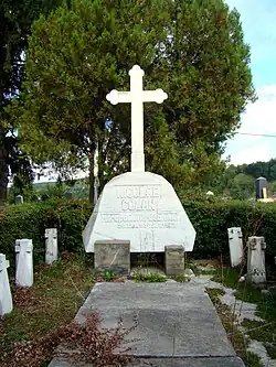 Mormântul mitropolitului Nicolae Colan