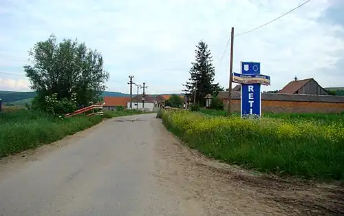 Intrarea în localitate