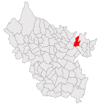 Poziția localității Râmnicelu