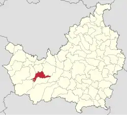 Localizarea comunei în județul Cluj