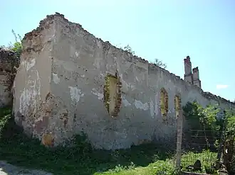 Ruinele curţii nobiliare a Cândeştilor