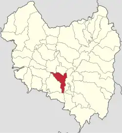 Localizare în cadrul județului