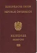 Austrian passport