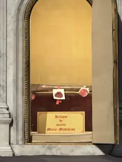 Moaștele Mariei Magdalena, La Madeleine, Paris