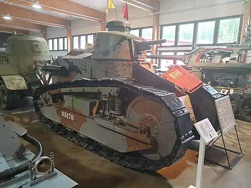 Tanc Renault FT 17 finlandez.