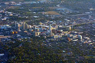 Vedere aeriană a Reno-ului, 12 septembrie 2014