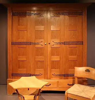 Dulap de Richard Riemerschmid, din Germania (1902)