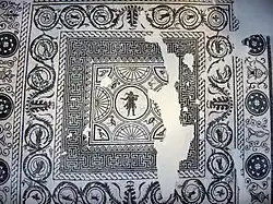 Podea romană mozaicată, din secolul al III-lea