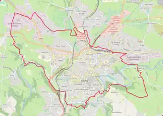 Poziția localității Rodez