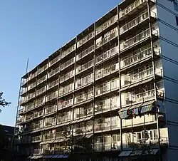 Bergpolderflat (Rotterdam, Țările de Jos), 1935, de Willem van Tijen, Johannes Brinkman și Leendert van der Vlugt