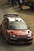 Loeb at the 2007 Rally Catalunya