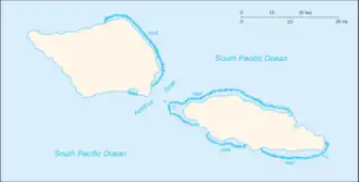 Apia se află în Samoa