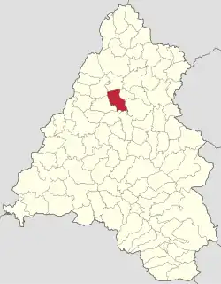 Poziția localității Sârbi