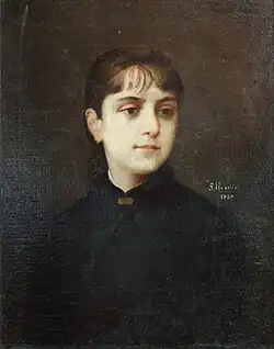 Portret al Iuliei Hasdeu (1889) - de Sava Henția