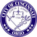 Sigiliul autorităților din City of Cincinnati Orașul Cincinnati