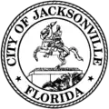 Sigiliul autorităților din City of Jacksonville, Florida